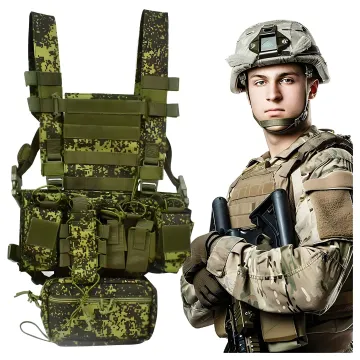 RC-K-1123 Taktická vesta MOLLE – ľahká vojenská vesta pre airsoft a taktické aktivity