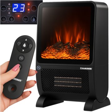 Elektrický ohrievač s plameňovým efektom 2000W Blazeo Kaminer 26317