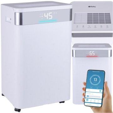 Odvlhčovač vzduchu Ruhhy Brisoo 2000 - 20 l/24 h, WiFi, higrostat, 4,3 l nádrž