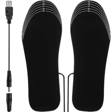 Elektricky vyhrievané vložky do topánok USB, vel. 35-40 čierne Trizand 19702