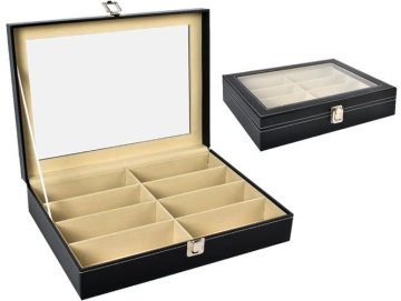 Organizér na slnečné okuliare Box na 8ks ISO 8512